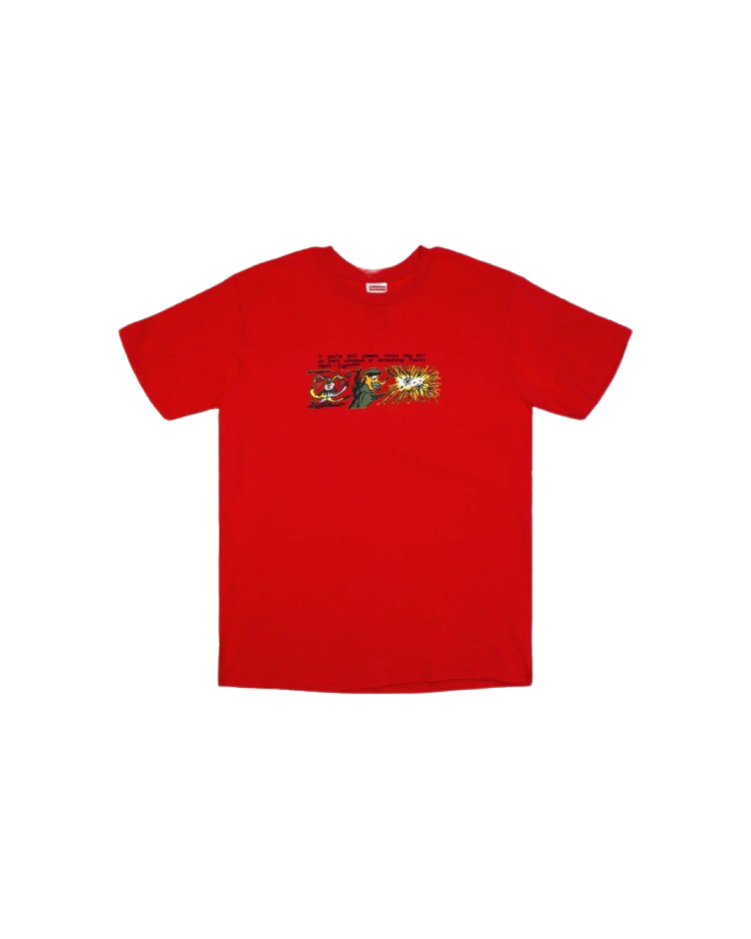 Supreme Dog Shit T Shirt Red Studio By The Headquarter