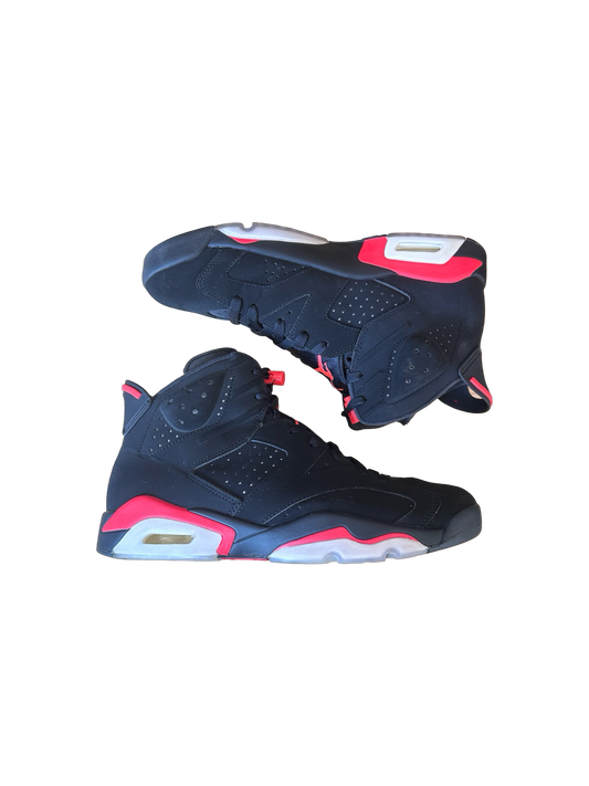 Jordan 6 Retro Black Infrared (2019) (Worn, Original All)