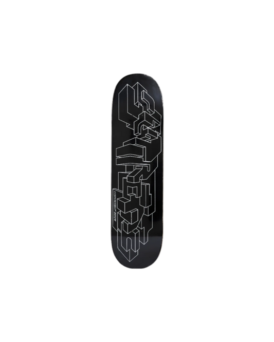 Supreme Delta Logo Skateboard Deck Black