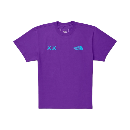 KAWS x The North Face Tee Gravity Purple