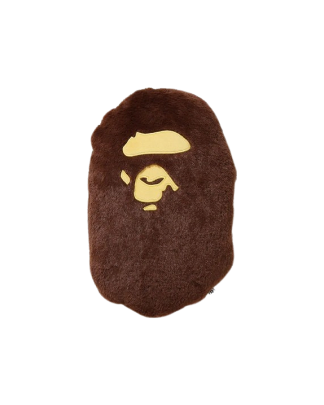 Bape Ape Head Cushion Brown