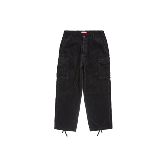 Supreme Wide Wale Corduroy Cargo Pant (FW24) Black