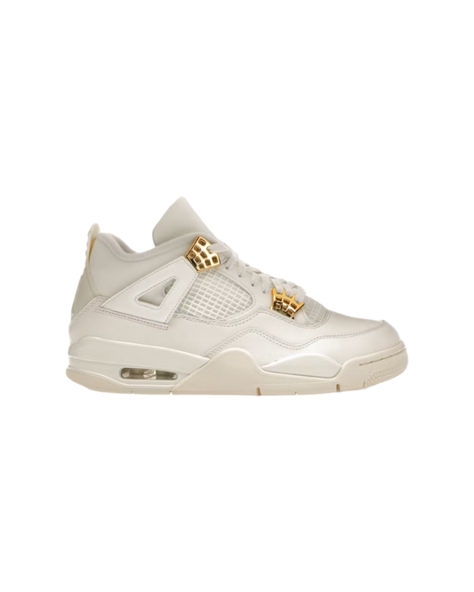 Jordan 4 Retro Metallic Gold (Women's)