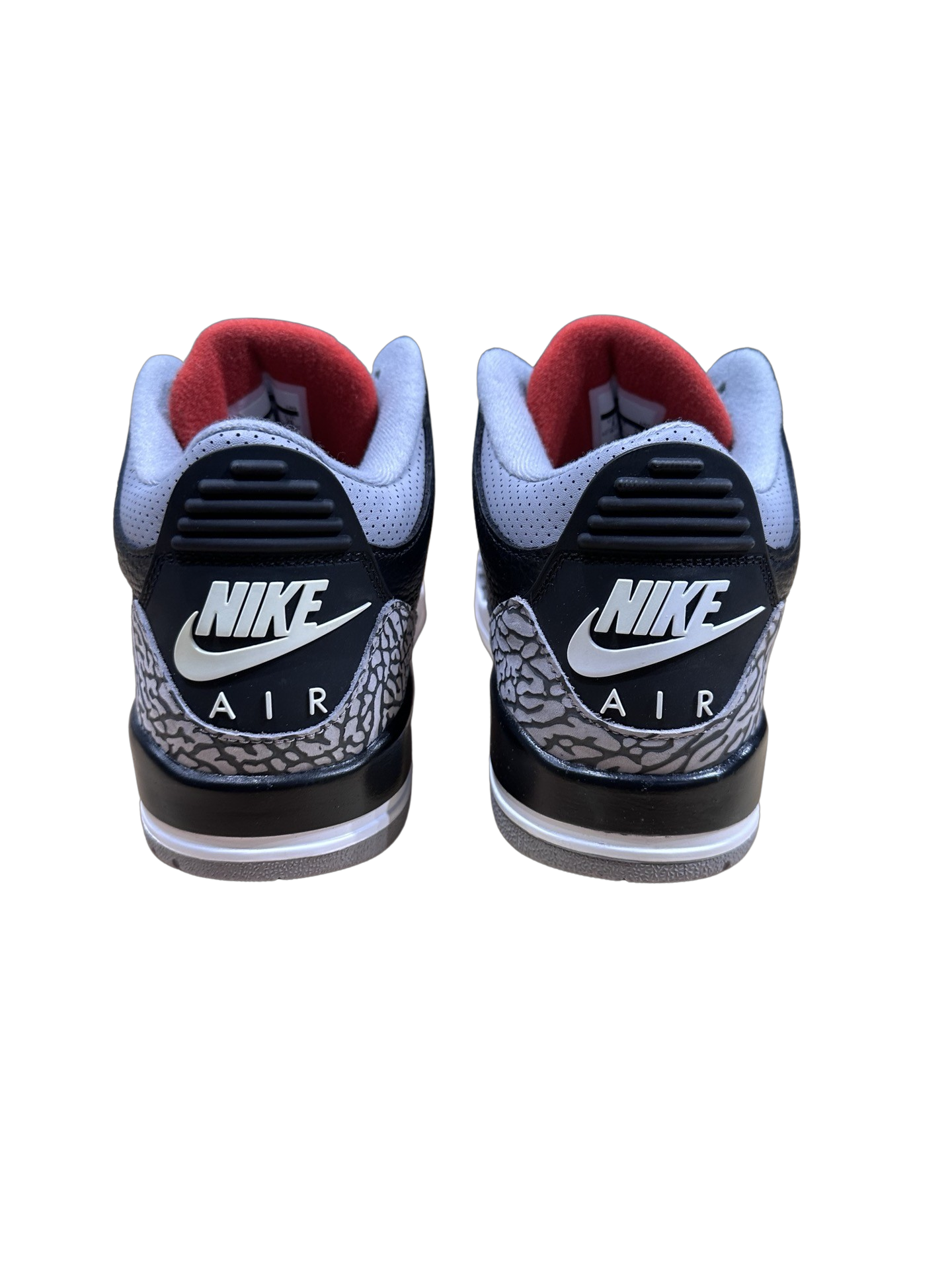 Jordan 3 Retro Black Cement (2018) (Worn, Original All)
