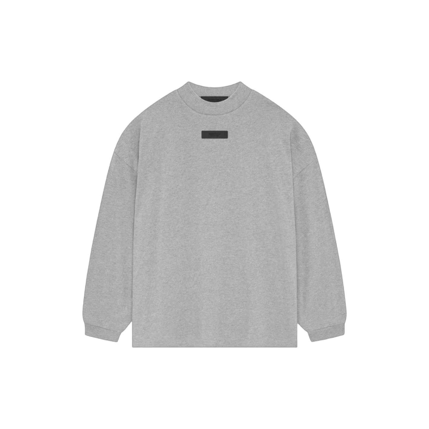 Fear of God Essentials Long-Sleeve Shirt II 'Light Heather Grey'