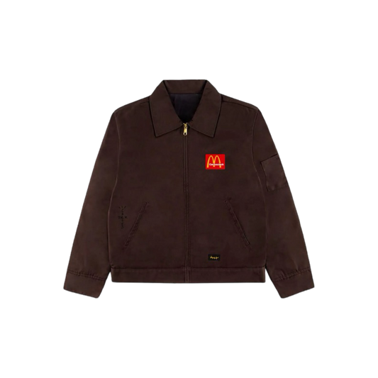 Travis Scott x McDonald's Billions Served Work Jacket Brown