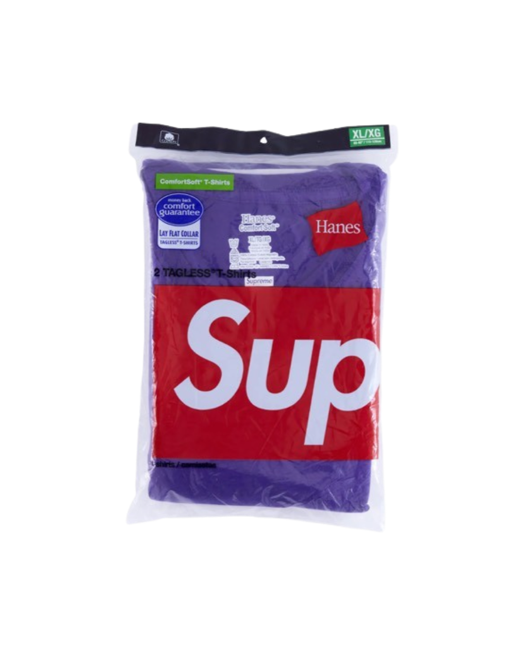 Supreme Hanes Tagless Tees (2-Pack)