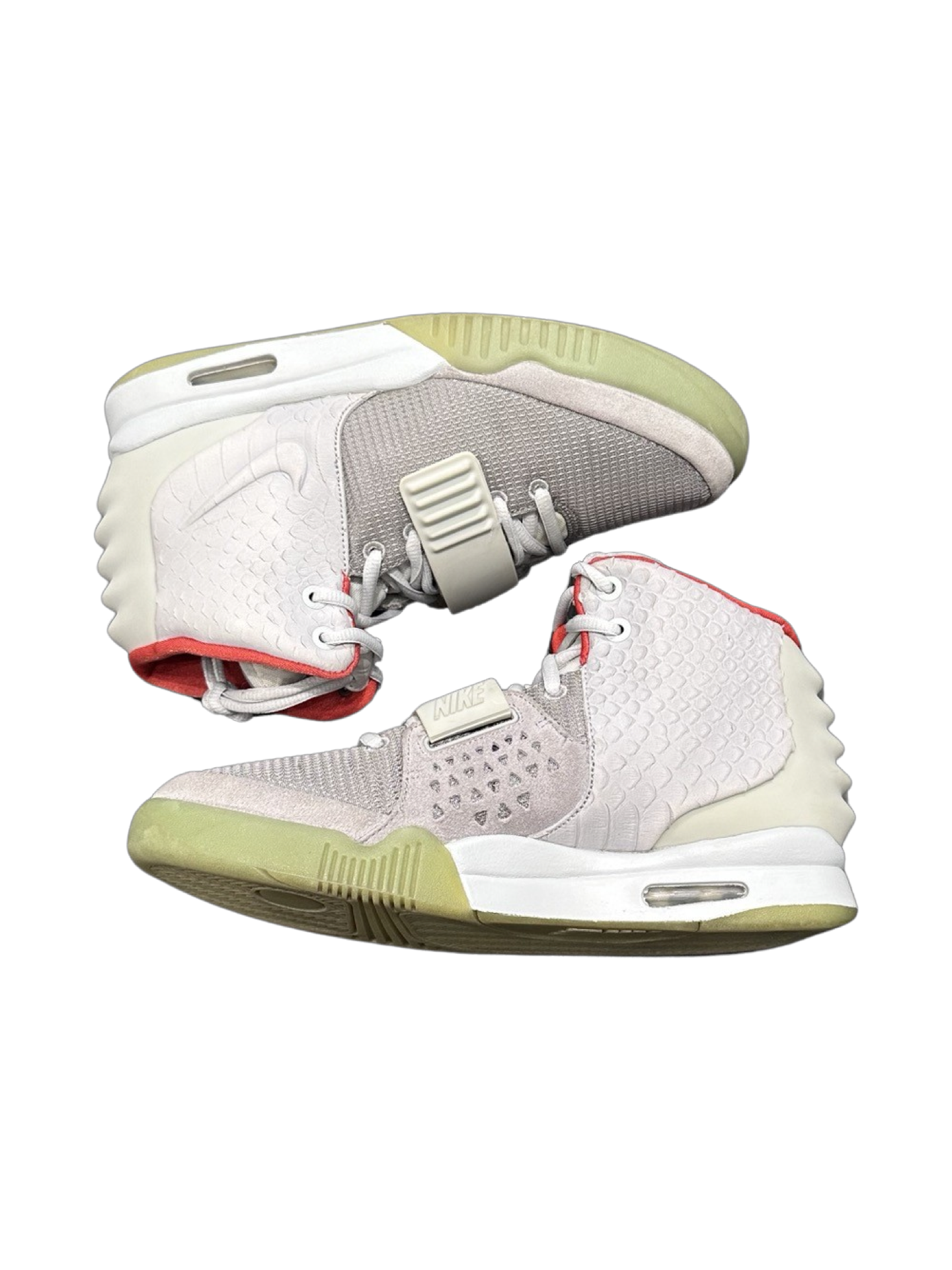 Nike Air Yeezy 2 Pure Platinum (Worn)