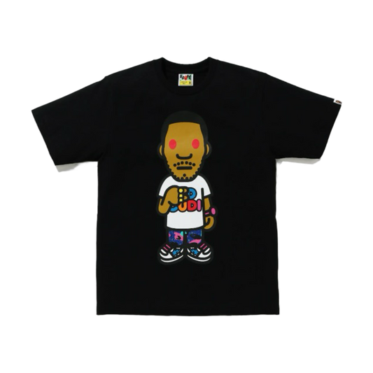 BAPE x Kid Cudi Tee Black