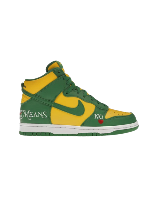 Nike SB Dunk High Supreme By Any Means Brazil