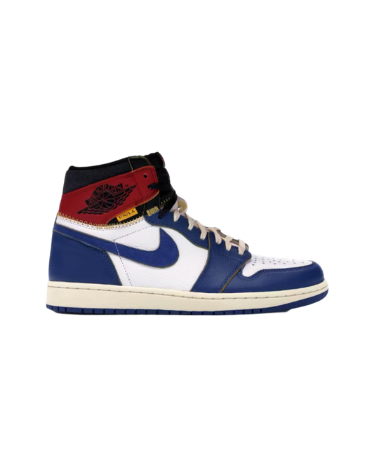 Jordan 1 Retro High Union Los Angeles Storm Blue (Worn, Original All)