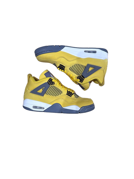 Jordan 4 Retro Lightning (2021) (Worn, Original All)